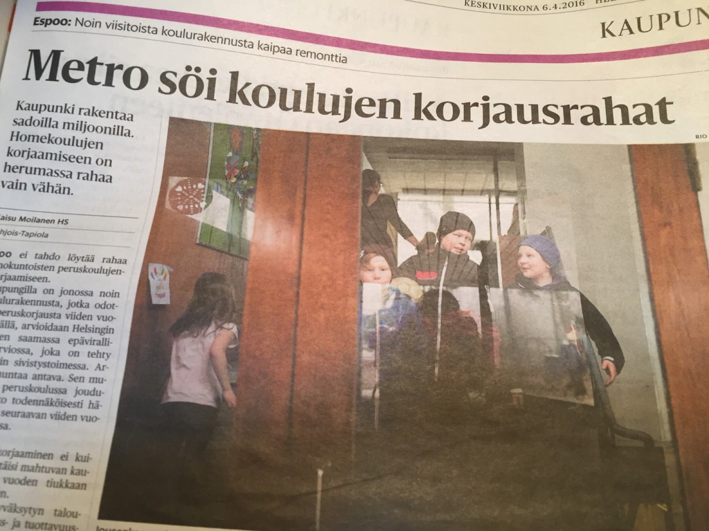 Helsingin Sanomat 6.4.2016